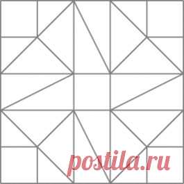 Quiltivate - Детали и одеяла Примеры для Вертушка квадратный блок