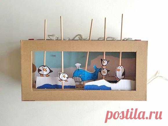 Мастерим с детками зимние поделки