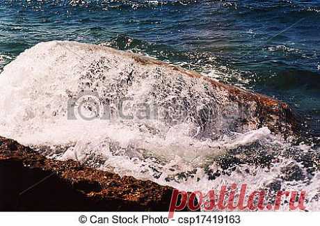 Стоковое изображение flow - Black, sea, peninsula, Tarhankut, Chernomorskoe,... csp17419163 - Поиск стоковой фотографии, фото, картинок и фотоклипарта