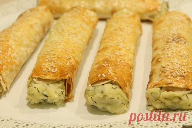 Трубочки из лаваша на завтрак и не только | Вкусно Дома | Яндекс Дзен