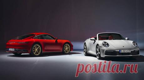 Porsche 911 Carrera 2019-2020 – предложены самые доступные купе и кабриолет 911  - цена, фото, технические характеристики, авто новинки 2018-2019 года