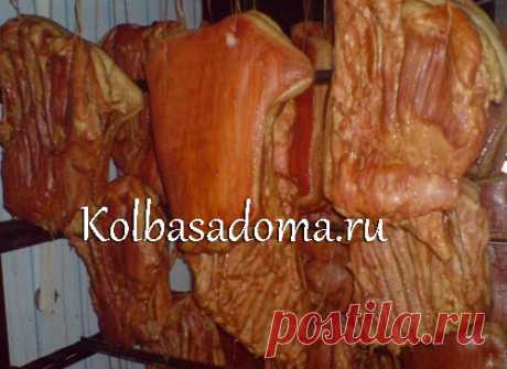 Копченая грудинка в домашних условиях