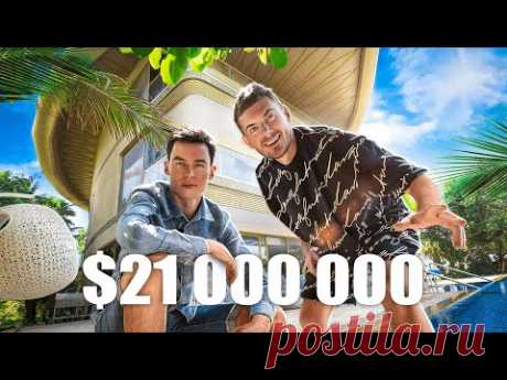 Обзор виллы за $21 000 000 от Bentley в Дубае. On World Islands