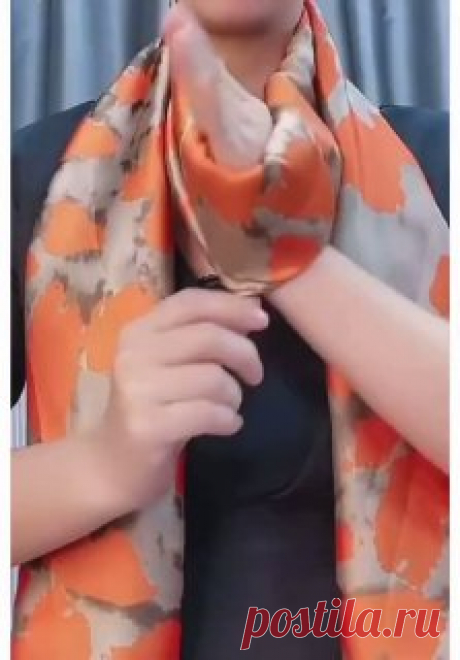 ЯжеХозяйка Завязываем платок 🥰