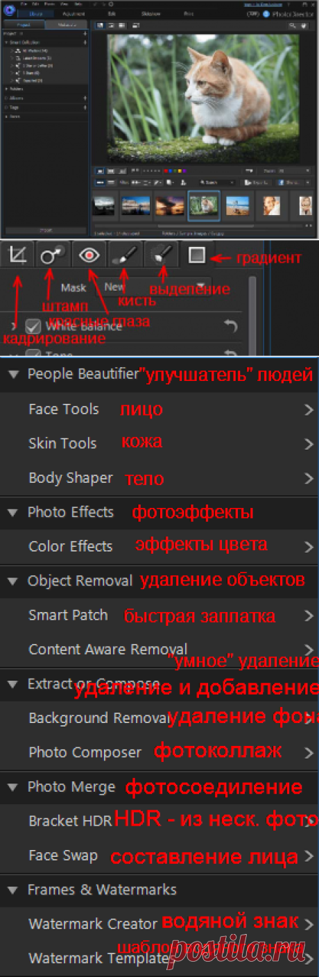Cyberlink photodirector — программа для быстрой обработки фото