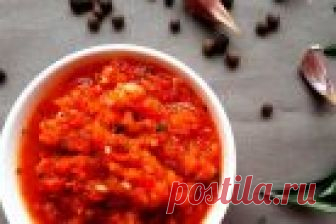 Аджика деревенская (соус к мясу) - пошаговый рецепт с фото на Повар.ру