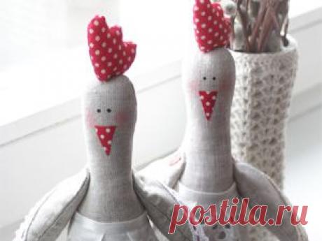 Пасхальная курочка-хозяйка от Дианы Романьковой МК.Ярмарка Мастеров.