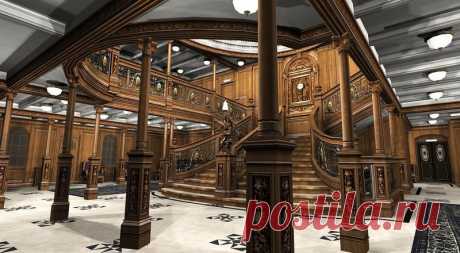 Титаник – затонувший музей мебели. Стиль ар-деко.