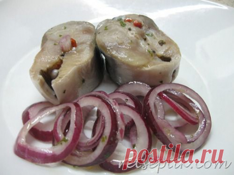 Маринованная скумбрия