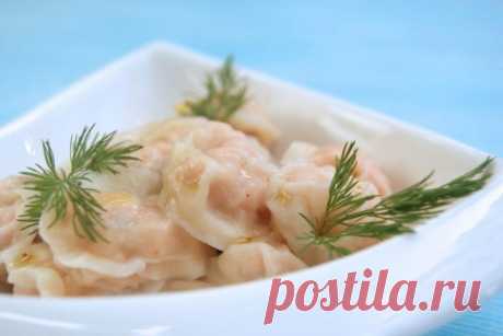 Рыбные пельмени — Вкусные рецепты