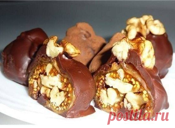 Полезные и нереально вкусные домашние конфеты