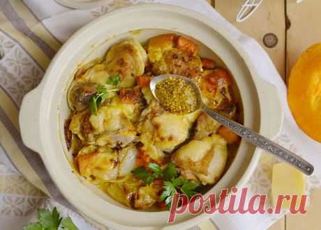 Рагу из курицы с тыквой — Сад Заготовка