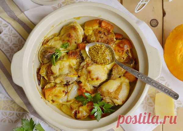 Рагу из курицы с тыквой — Сад Заготовка