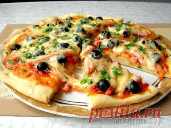 Тесто для пиццы по рецепту Джейми Оливера