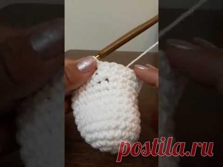 Snoopy de amigurumi parte 1