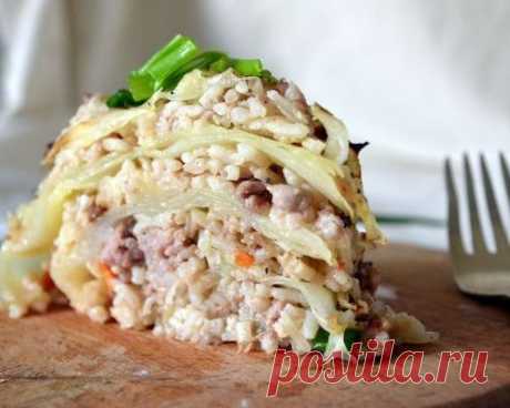 Капуста, фаршированная по-голландски