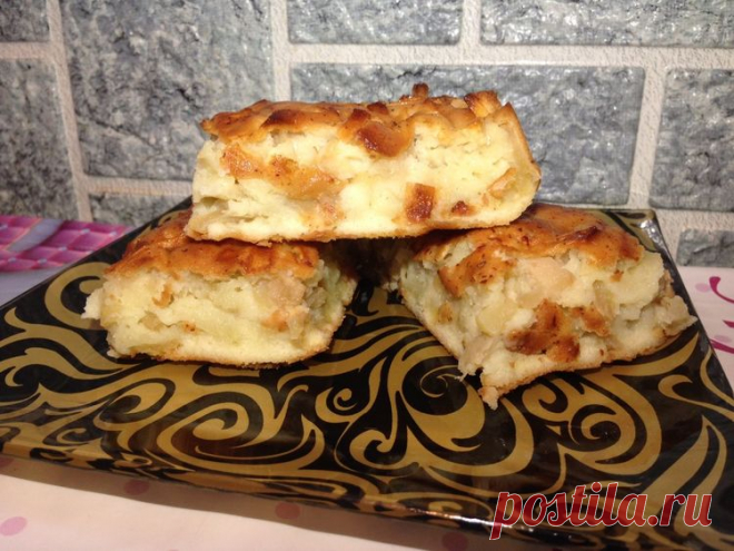 Яблочная шарлотка - Простые рецепты Овкусе.ру