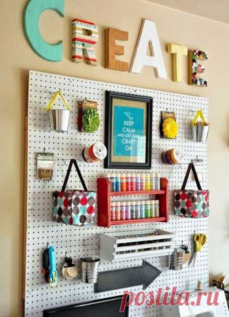 Ideas of the organization of creative space