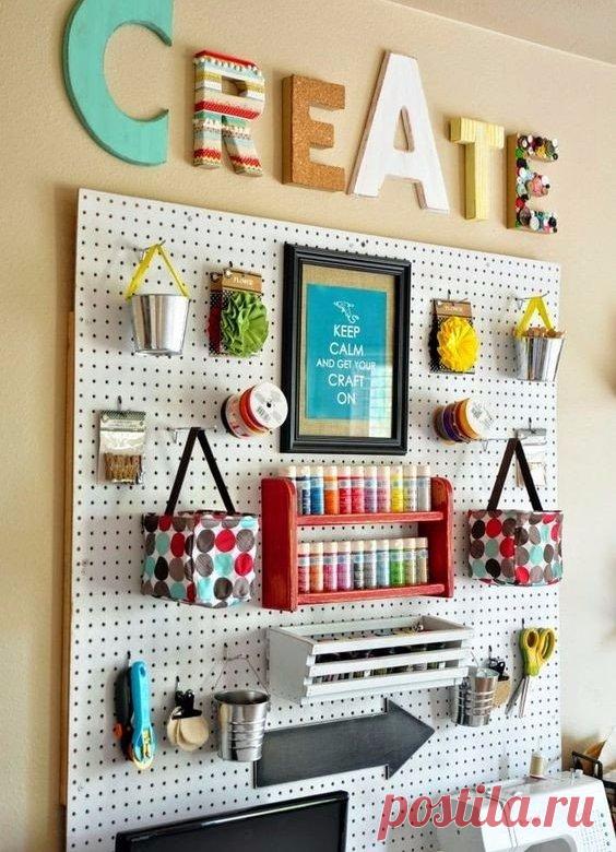 Ideas of the organization of creative space