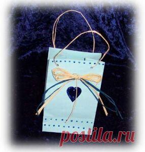 Подарочная сумочка. Мастер-класс