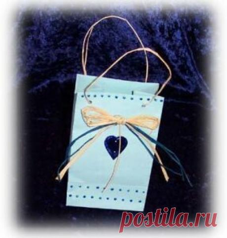 Подарочная сумочка. Мастер-класс