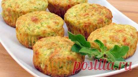 Мясные маффины с овощами » Вкусно и полезно