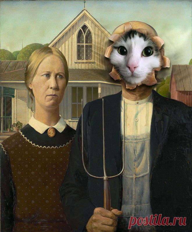 Новые породы кошек или талант в графическом редакторе - Все интересное в искусстве и не только.