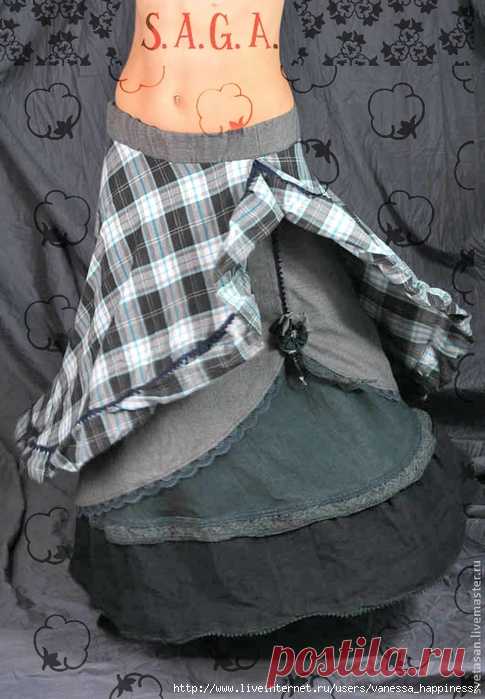Красивые бохо-юбки и платья от мастерской S.A.G.A. dress