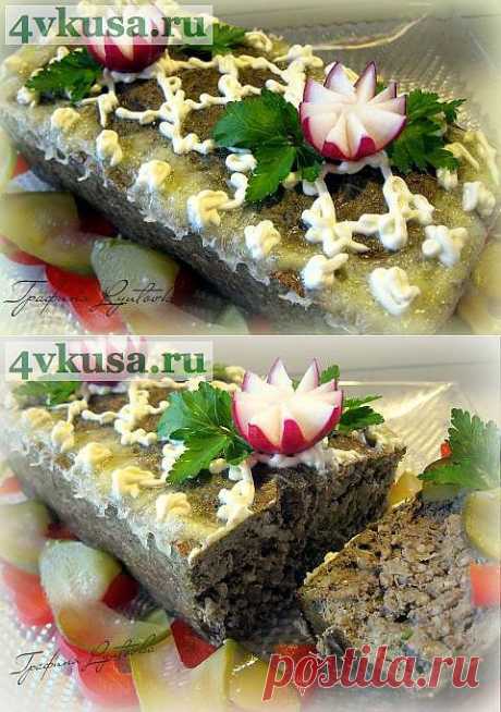 Печеночный пирог с рисом | 4vkusa.ru