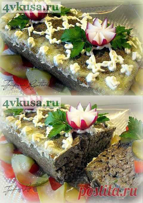 Печеночный пирог с рисом | 4vkusa.ru
