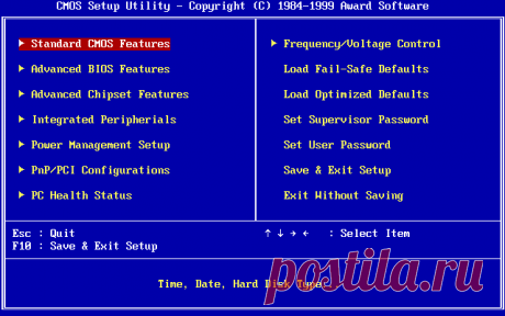 Настройка BIOS и настройка BIOS UEFI