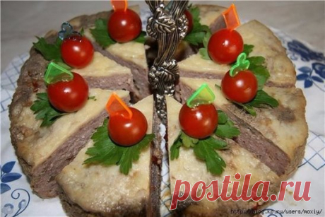 ТОРТ ИЗ ФАРША Немецкая закуска