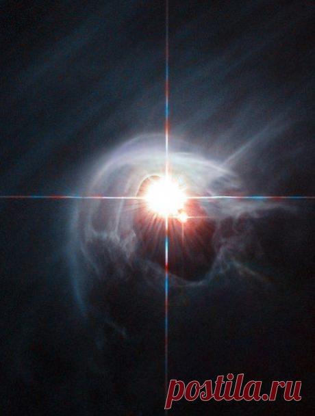 Звезда DI Хамелеона глазами Космического телескопа Хаббла! / Физика невозможного!