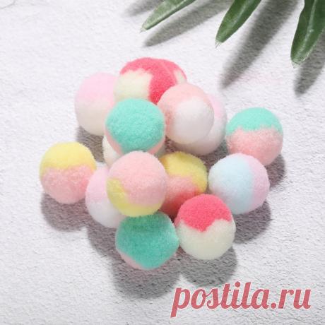 106.46руб. 10% СКИДКА|Милые помпоны пушистые плюшевые ремесла помпоны шар меховой шар для домашнего декора Швейные принадлежности для рукоделия|Принадлежности для рукоделия|   | АлиЭкспресс Покупай умнее, живи веселее! Aliexpress.com