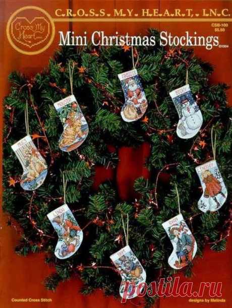 Gallery.ru / Фото #1 - Cross my heart Mini Christmas Stocking - imhabba