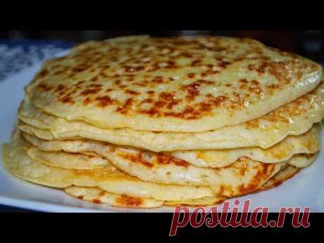 Дрожжевые блины / Русская кухня