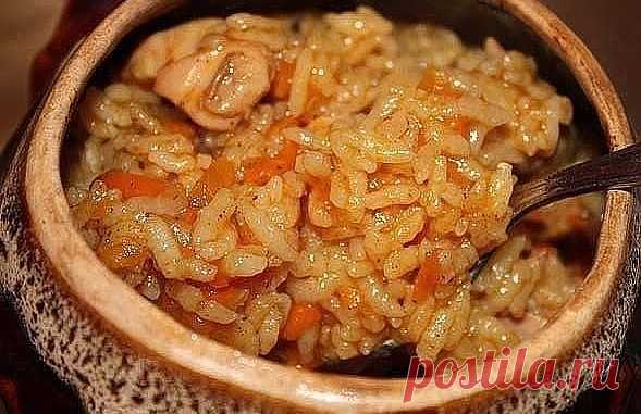 Куриный плов в горшочках ✾ Кулинар.Топ