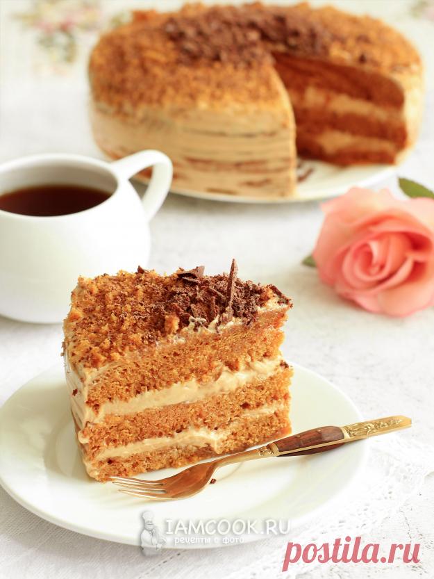 ✮Медовик без духовки (и без раскатки коржей)✮