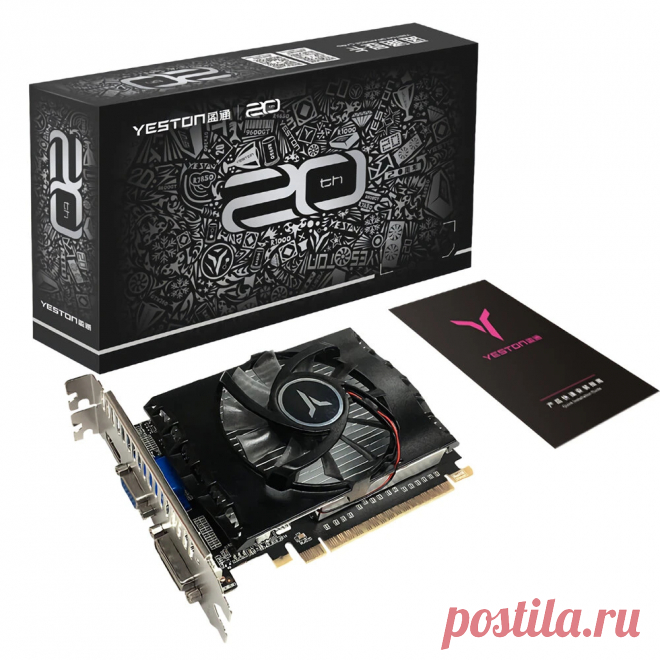 Yeston geforce gt730 2g d5 va graphics card 384 units 902mhz 5012mhz ddr5 gaming video graphics card Sale - Banggood.com sold out-arrival notice-arrival notice