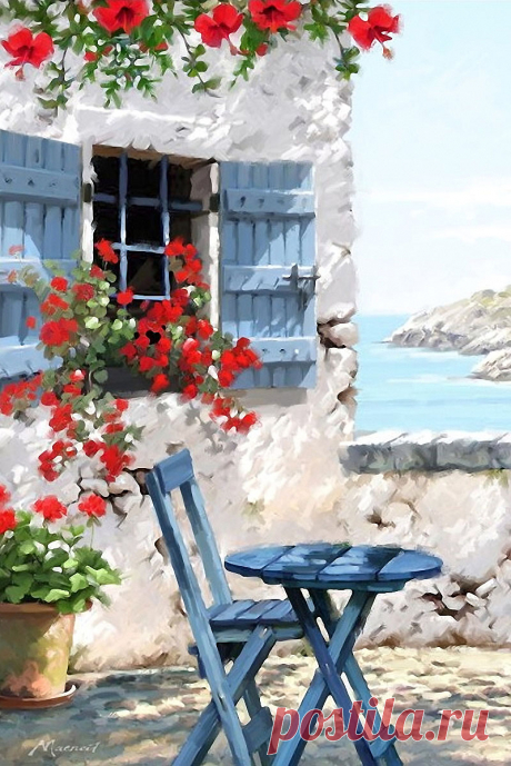 Жизнь прекрасна и удивительна... Художник Richard MacNeil