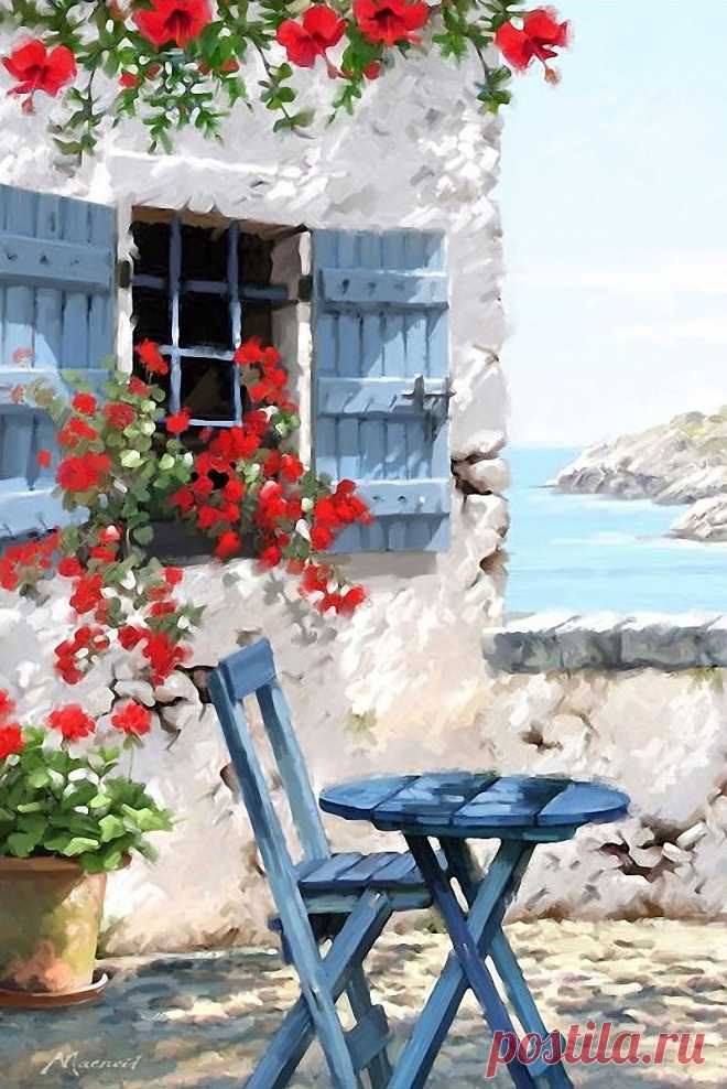 Жизнь прекрасна и удивительна... Художник Richard MacNeil