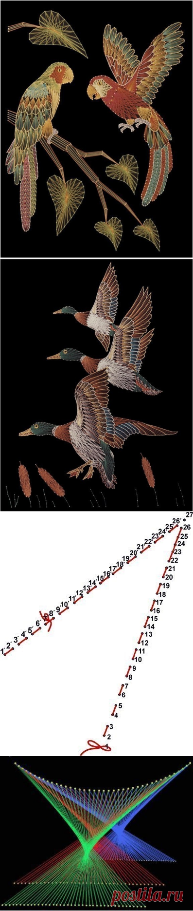 Идеи и схемы в технике изонить — Сделай сам, идеи для творчества - DIY Ideas