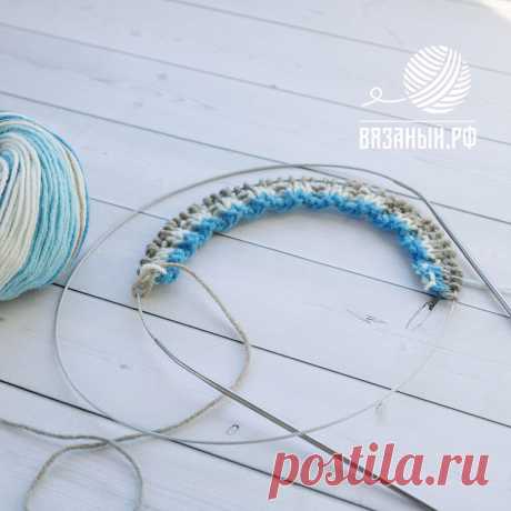 Детская кофта реглан спицами сверху