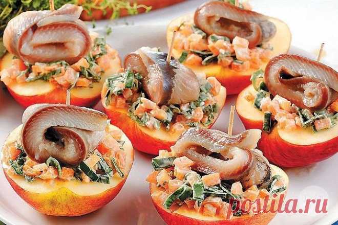 Как красиво подать селедку | Четыре вкуса
