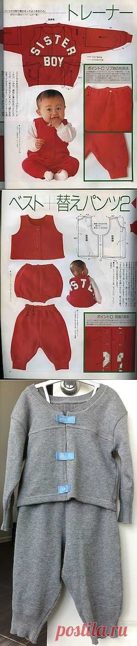 Детский костюм из толстовки / Для детей / Модный сайт о стильной переделке одежды и интерьера