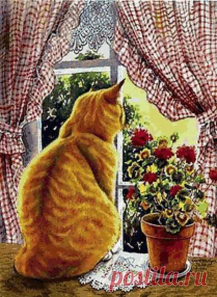 В доме, где есть кошка, других украшений не нужно.
(Уэсли Бэйтс)