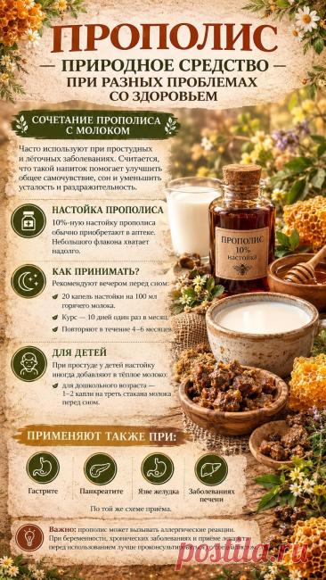 Прополис польза