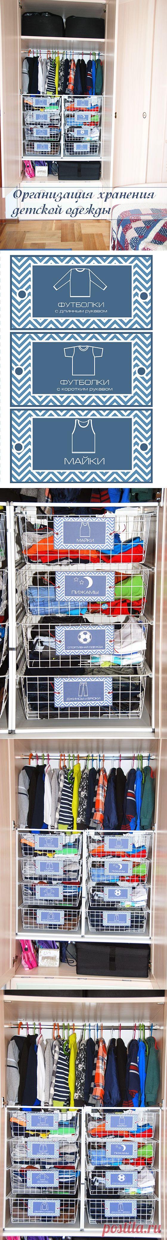 Снова в школу: проект организации хранения одежды в детскойHome Life Organization