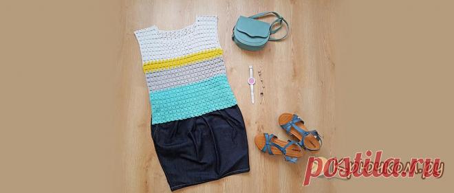 Летний топ крючком (видео мастер-класс) В этом мастер-классе расскажем, как связать летний топ или теплую жилетку на осень и зиму крючком. В уроке найдете бесплатный видеоМК, описание и выкройку.