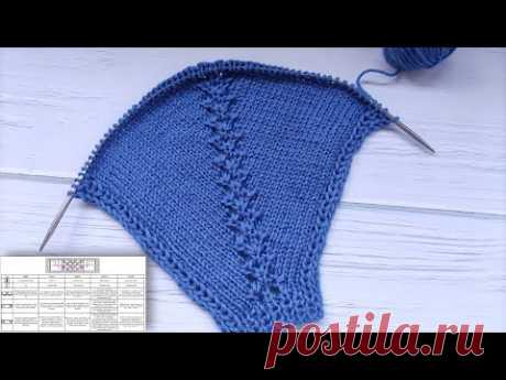 Lace Knit Raglan Stitch | Raglan von oben stricken | Raglan dall'alto verso | Raglán de arriba abajo